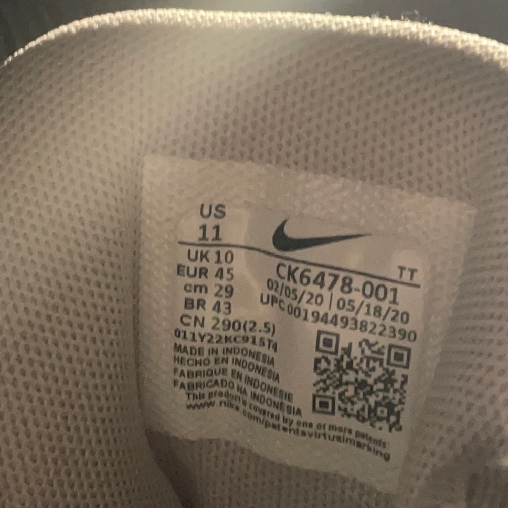 Nike Air Max 95 Recycled Canvas Size 11 - Picture 6 of 6